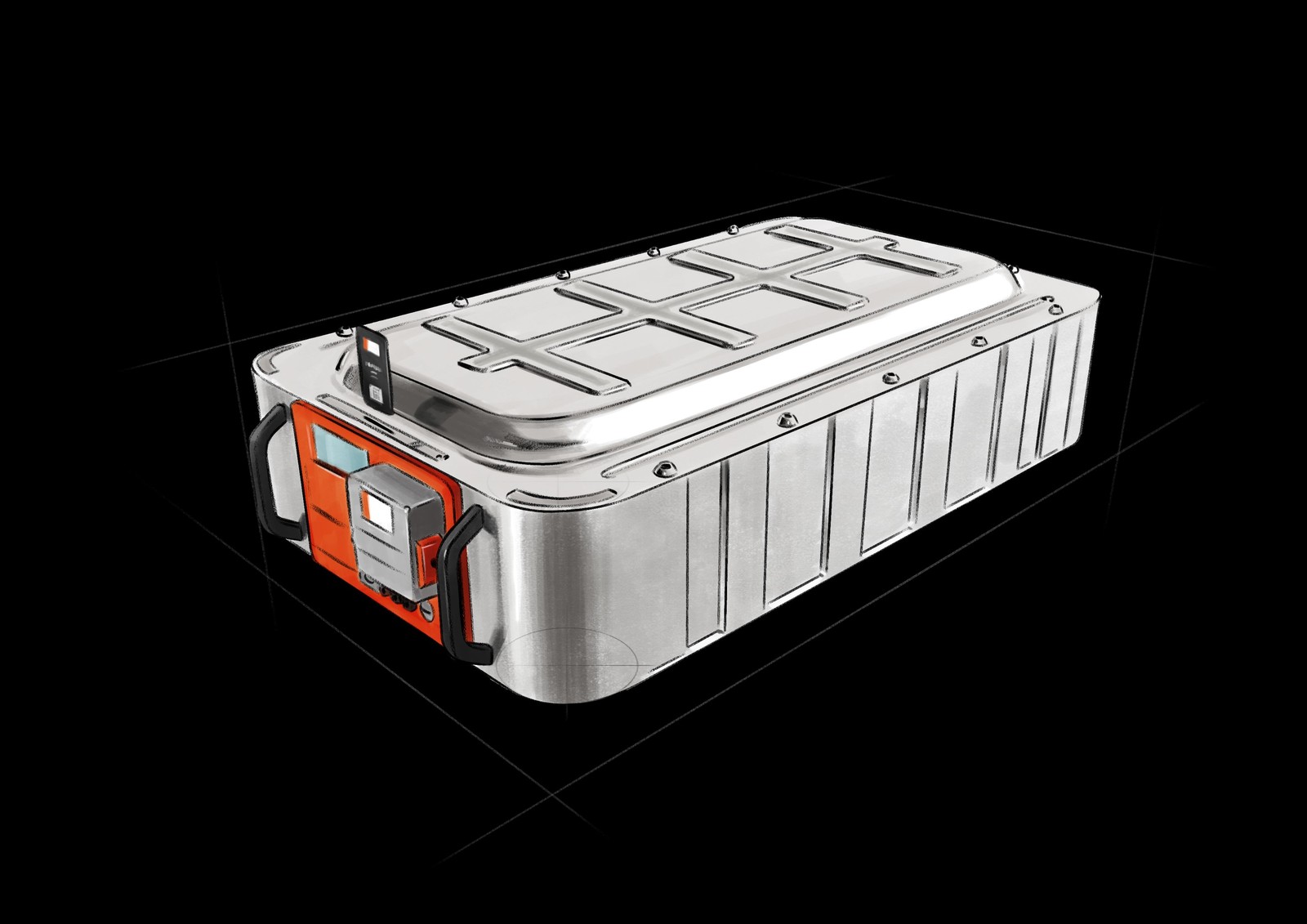 Das T-Max-Batteriegehäuse für Lithium-Ionen-Systeme schützt die Umgebung vor den Auswirkungen des thermischen Durchgehens und die Batterie vor den Risiken hoher Außentemperaturen.