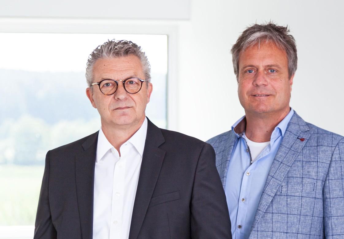 Christoph Zöller (links) und Christophe de Bary (rechts) bilden die Geschäftsführung bei STW.