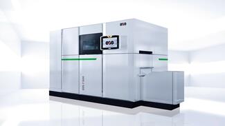 Die Eos P 500 ist eine automatisierbare Fertigungsplattform zum Laser-Sintern von Kunststoffteilen im industriellen Maßstab.