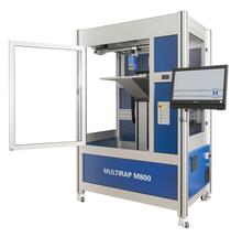 Herzstück des Multirap M800 ist der patentierte Mehrfachdruckkopf, mit dem erstmals bis zu vier unterschiedliche Materialien absolut präzise und tropffrei aufeinander gedruckt werden können.
