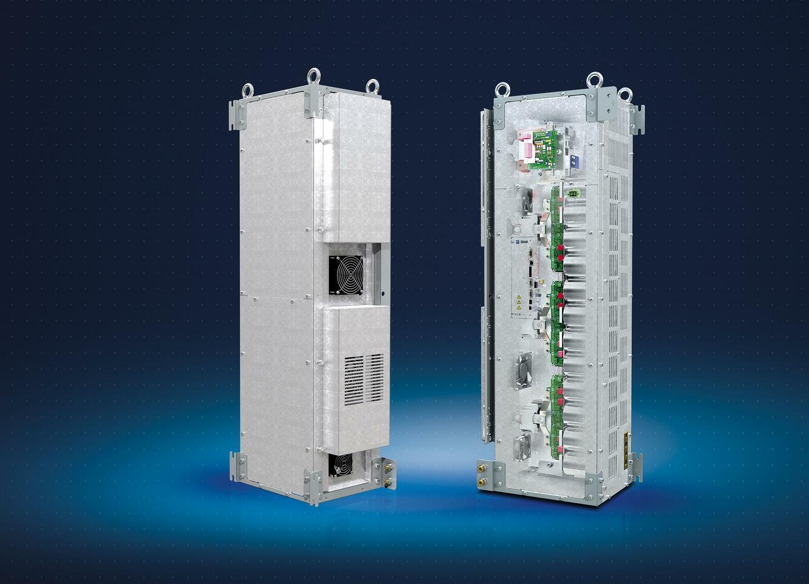 Sieb & Meyer hat mit dem SD2M und dem SD4M zwei Drei-Level-PWM-Umrichter im Programm.