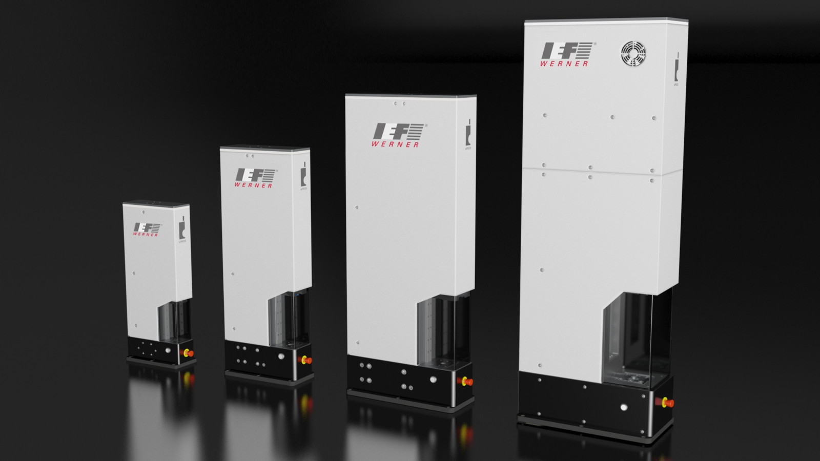 Die AI-Press bietet IEF Werner in vier Baugrößen an.