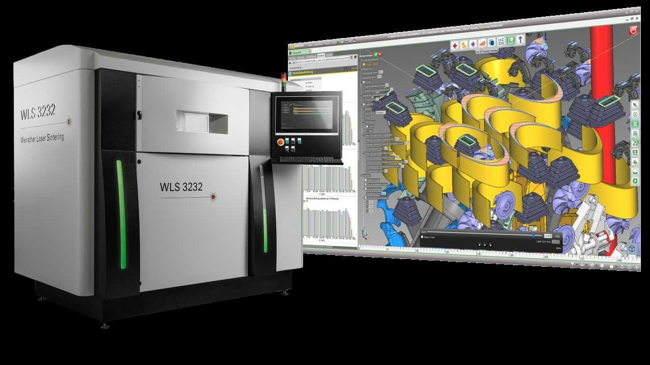 CoreTechnologie hat seine Software für SLS-3D-Drucker von Weirather hin ausgelegt.